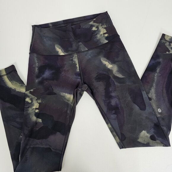 LULULEMON Wunder Train High-Rise Tight 28" NWT Size 8 Ink Islands EVERLUX - Picture 1 of 6